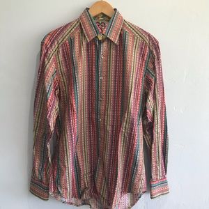 Robert Graham Long Sleeve Button Up Dress Shirt